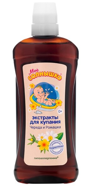 Мое солнышко экстракты д/ванн череда/ромашка 475мл
