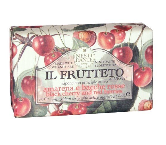 Мыло Нести Данте черешня/красные ягоды 250г