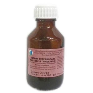 Натрия тетрабората (буры) в глицерине р-р местн. 20% фл. 30г в Нововоронеже