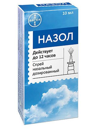 Назол спрей наз. дозир. 0,025 мг/доза 10мл