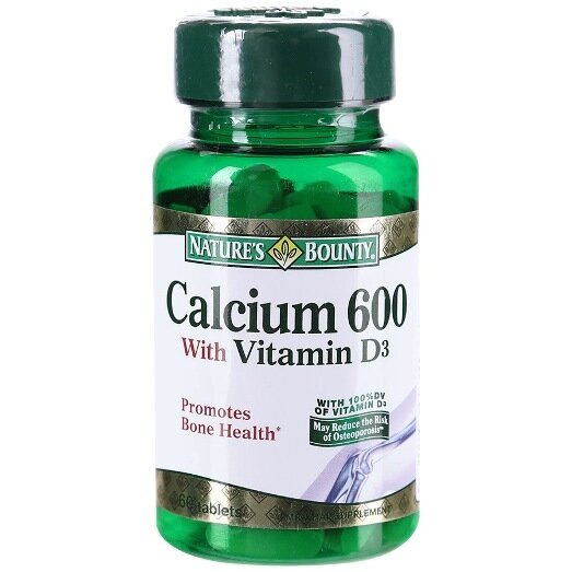 Нэйчес Баунти Кальций 600 Витамин Д3 таб. №60 в Санкт-Петербурге и области