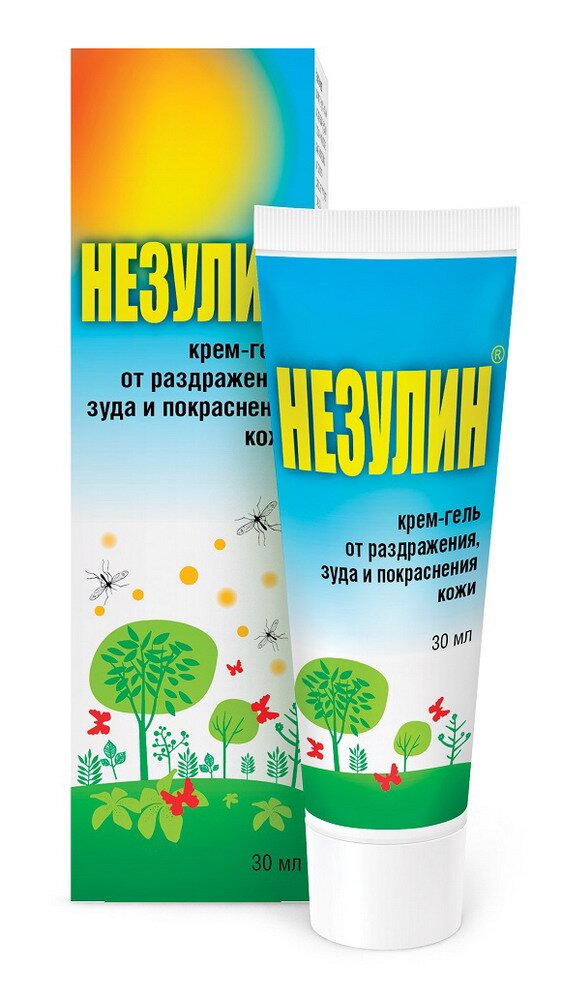 Незулин крем-гель от раздражения зуда и покраснения 30мл