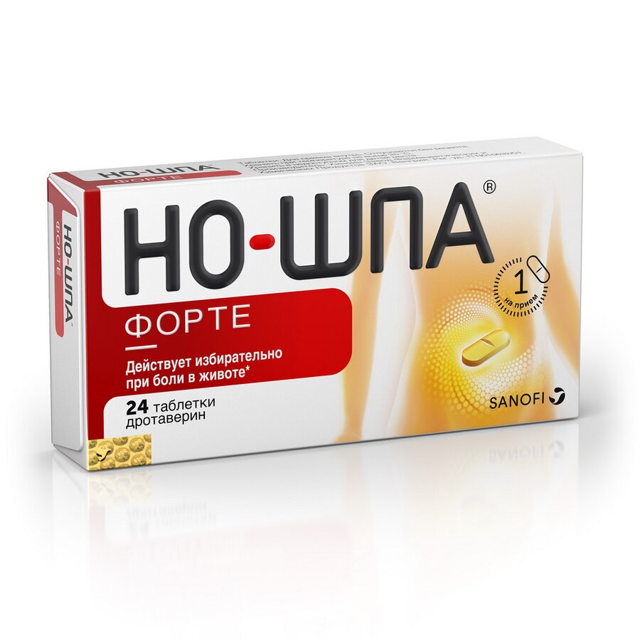 Но-шпа Форте таб. 80мг №24 в Песочном