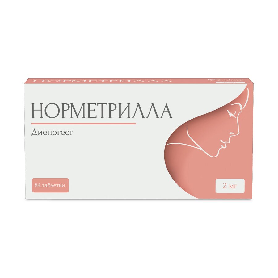 Норметрилла таб. 2мг №84