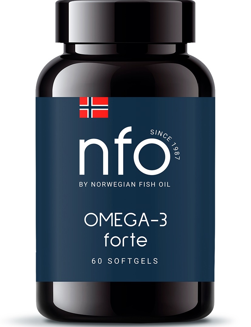 Норвегиан Фиш Ойл Омега-3 форте капс. №60 norwegian fish oil омега 3 форте 120 капсул