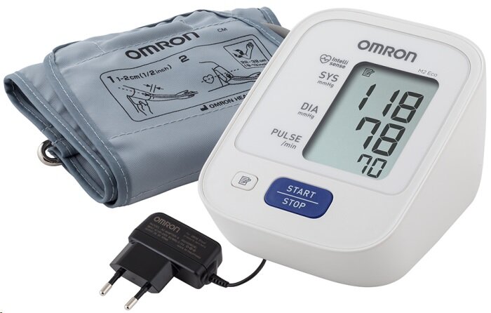 Тонометр автомат. Омрон M2 Эко с адаптером