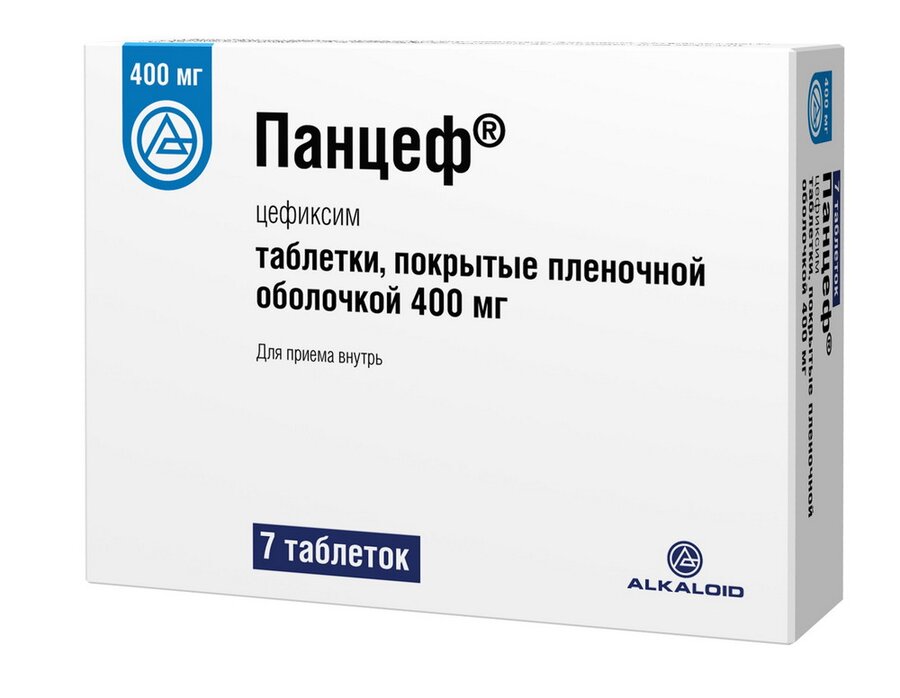 Панцеф таб. п.о 400мг №7 в Нововоронеже