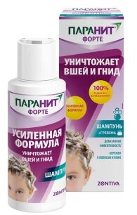 Паранит Форте шампунь 100мл в Шушарах