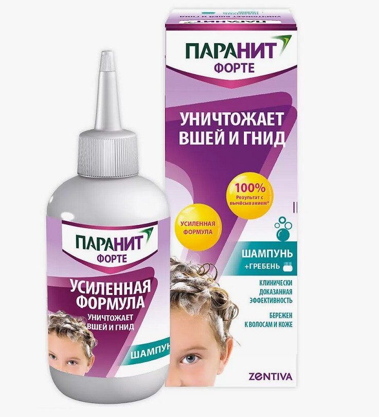 Паранит Форте шампунь 200мл