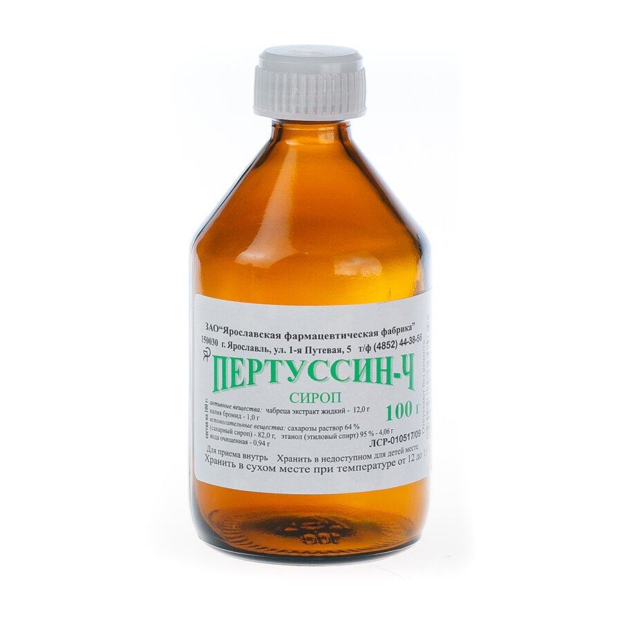 Пертуссин-Ч Сироп 100г По Цене 59 Рублей Купить В Интернет-Аптеке.