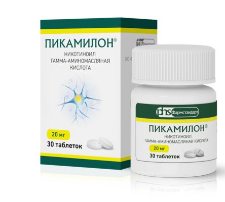 Пикамилон таб. 20мг №30 в Рязани