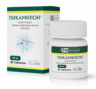 Пикамилон таб. 50мг №30 в Рязани