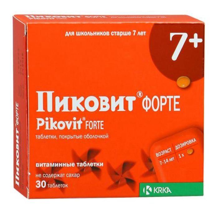 Пиковит Форте таб. п/о №30