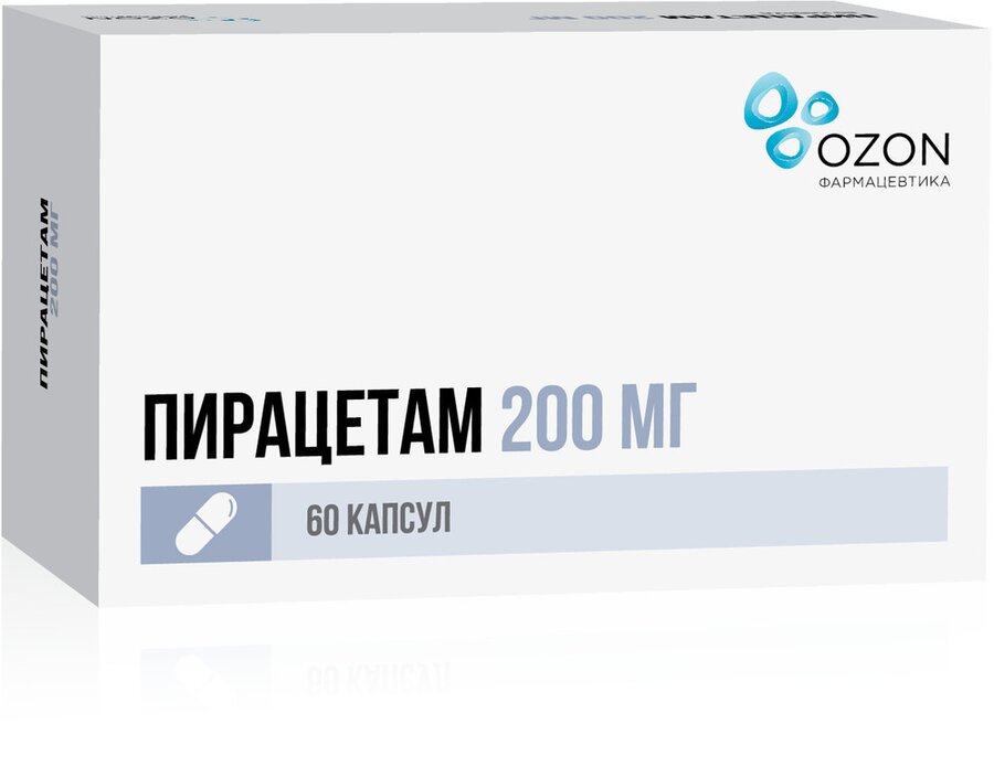 Пирацетам капс. 200мг №60 Озон в Подольске