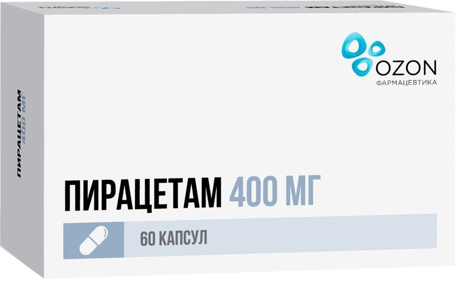 Пирацетам капс. 400мг №60 в Рязани