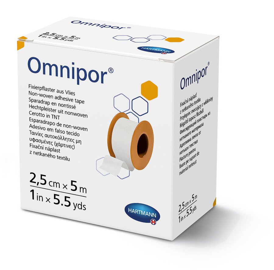 Пластырь Омнипор 2,5смх5м (неткан)