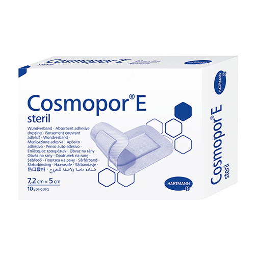 Повязка Космопор Е/Cosmopor E steril 7.2х5см №10