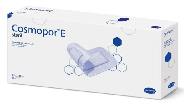 Повязка Космопор Е/Cosmopor E steril 25х10см №1