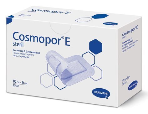 Повязка Космопор Е/Cosmopor E steril 10х6см №1