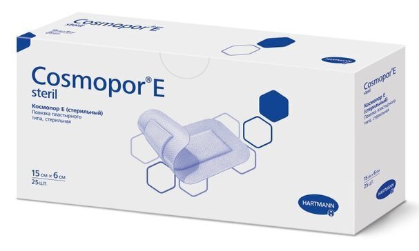 Повязка Космопор Е/Cosmopor E steril 15х6см №1