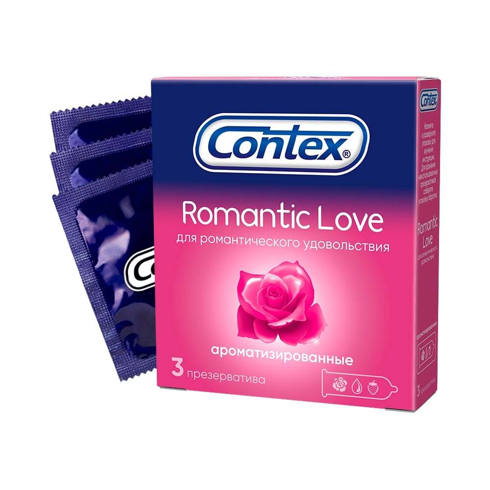 Презервативы Контекс Романтик Лав №3 контекс романтик презервативы ароматизированные 3