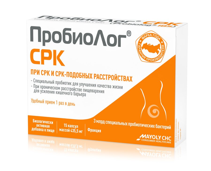 ПробиоЛог СРК капс. №15 в Санкт-Петербурге и области