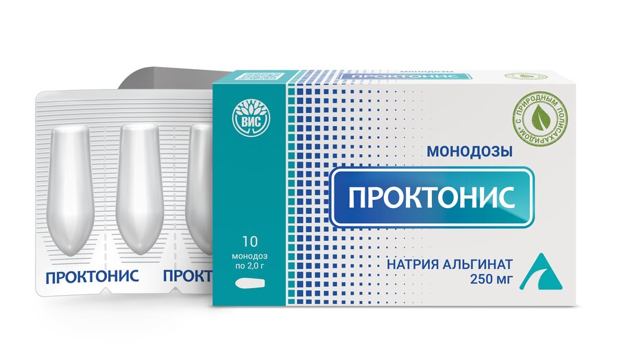 Проктонис крем дозир. твердый №10