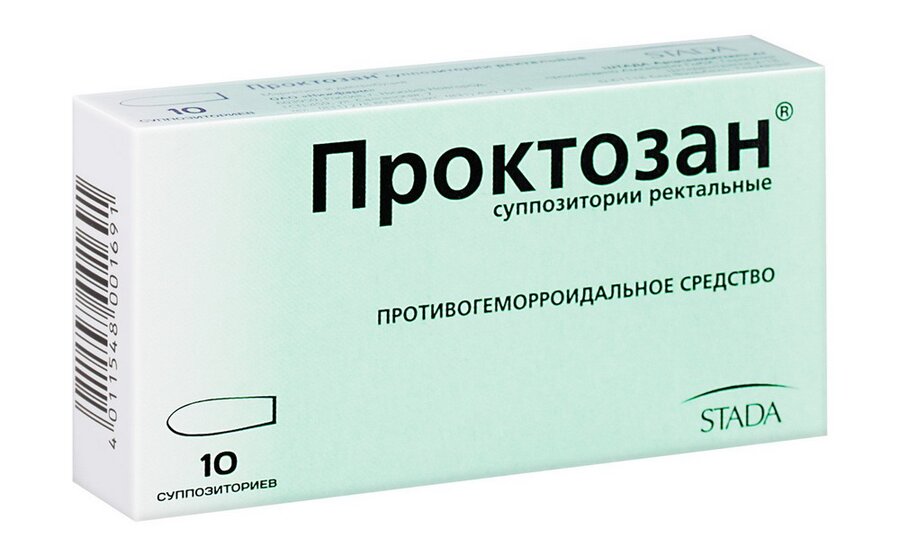Проктозан супп. рект. №10