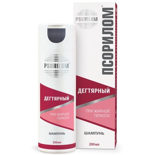 Псорилом шампунь 200мл дегтярный