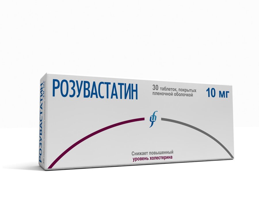 Розувастатин таб. п/о 10мг №30 в Подольске