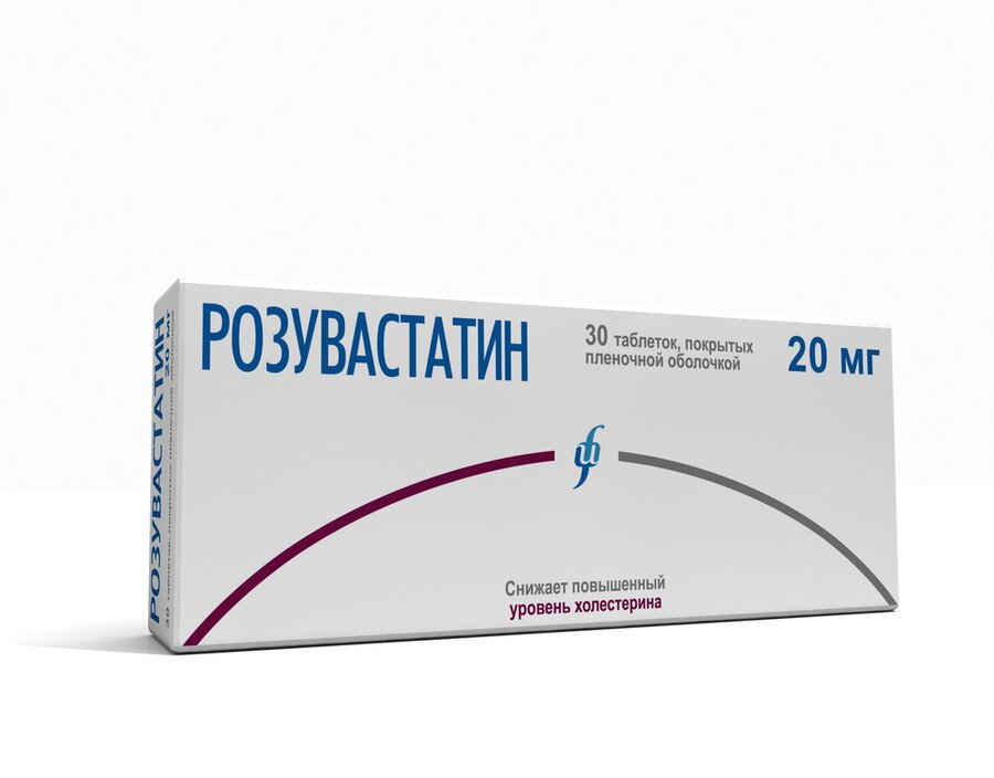 Розувастатин таб. п/о 20мг №30 в Подольске
