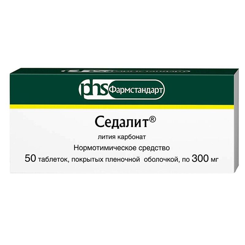 Седалит таб. п/о 300мг №50 в Медведово