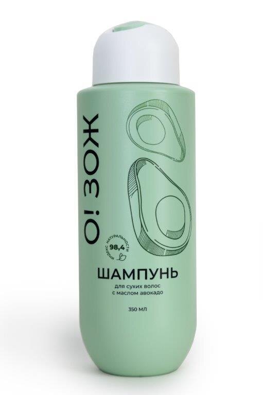Шампунь для сухих волос с маслом авокадо О!ЗОЖ 350 мл БЧЗ