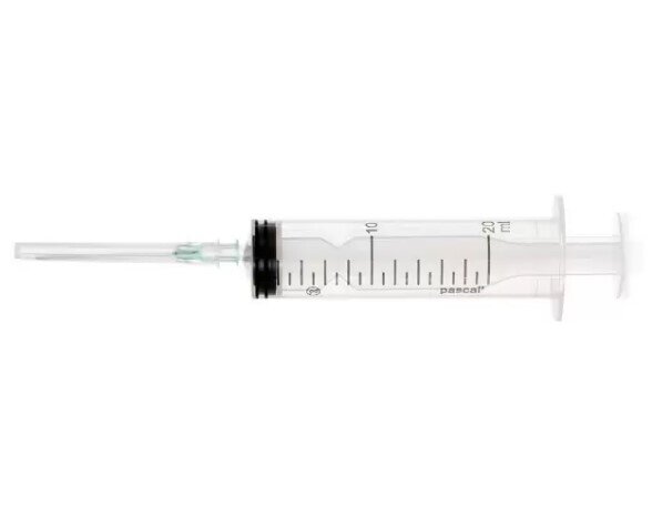 Шприц 20мл 3-х комп. Паскаль с иглой 21G (0,8x40мм) №1