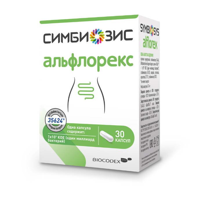 Симбиозис альфлорекс капс. №30 в Пробуждение