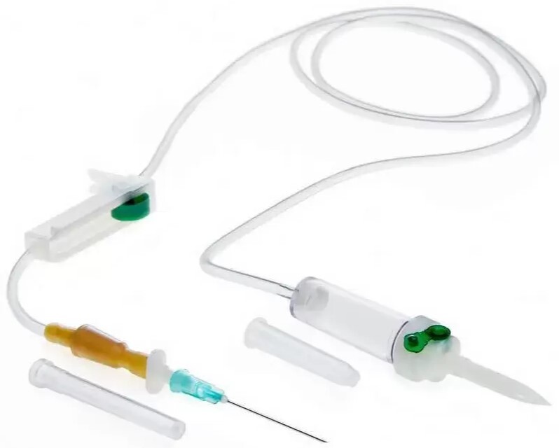 Система инфузионная пластиковый шип (21G 0,8х40мм) д/пластиковых пакетов №1 зеленая (534001) крючок вязальный 1 50ммx14см сталь с пластиковой ручкой pony