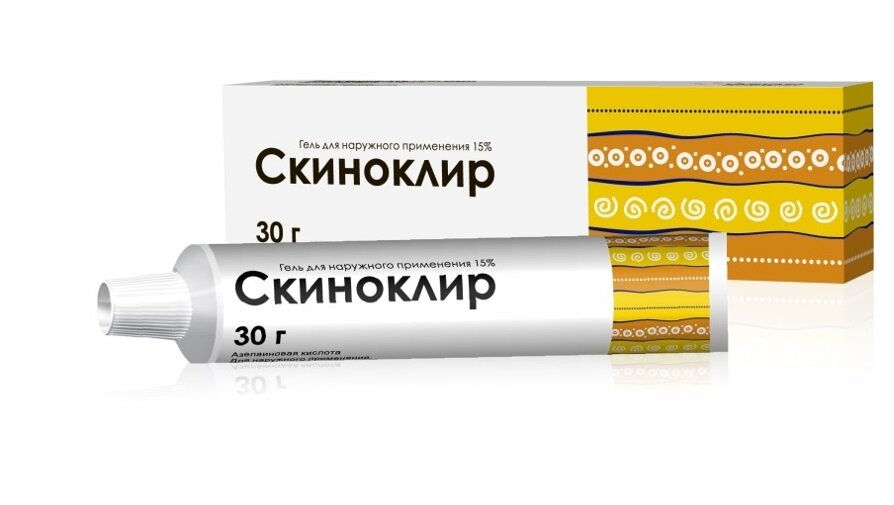 Скиноклир гель 15% 30г в Медведово