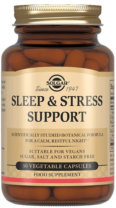 Солгар сон и ночной стресс-контроль капс. №30