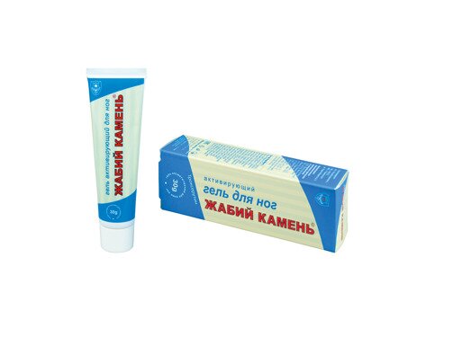 Жабий камень гель активирующий д/ног с глюкозамином и троксерутином 30мл