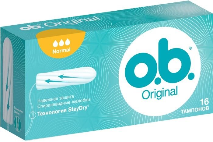 Тампоны ОБи Ориджинал Нормал №16