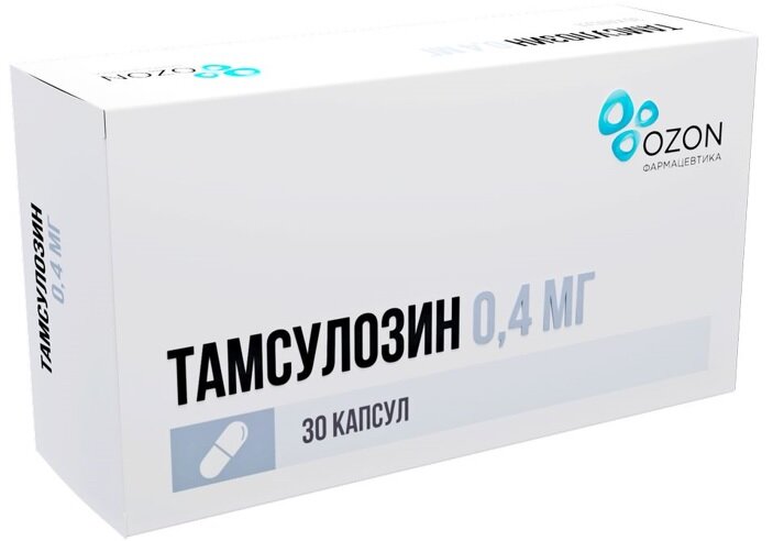 Тамсулозин капс. с пролонг. высвоб. 0,4мг №30 в Медведово