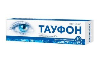 Тауфон капли гл. 4% 10мл №3