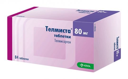 Телмиста таб. 80мг №84 в Енском
