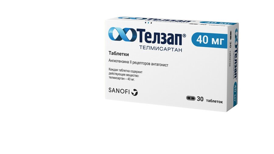 Телзап таб. 40мг №30 в Санкт-Петербурге и области