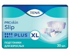 

Тена Слип ПЛЮС ХL Подгузники №30