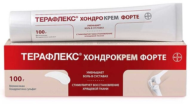 Терафлекс Хондрокрем Форте крем 100г в Медведово