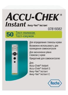 Акку-чек Инстант тест-полоски №50