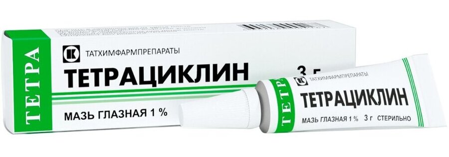 Тетрациклин мазь гл. 1% 3г в Нововоронеже