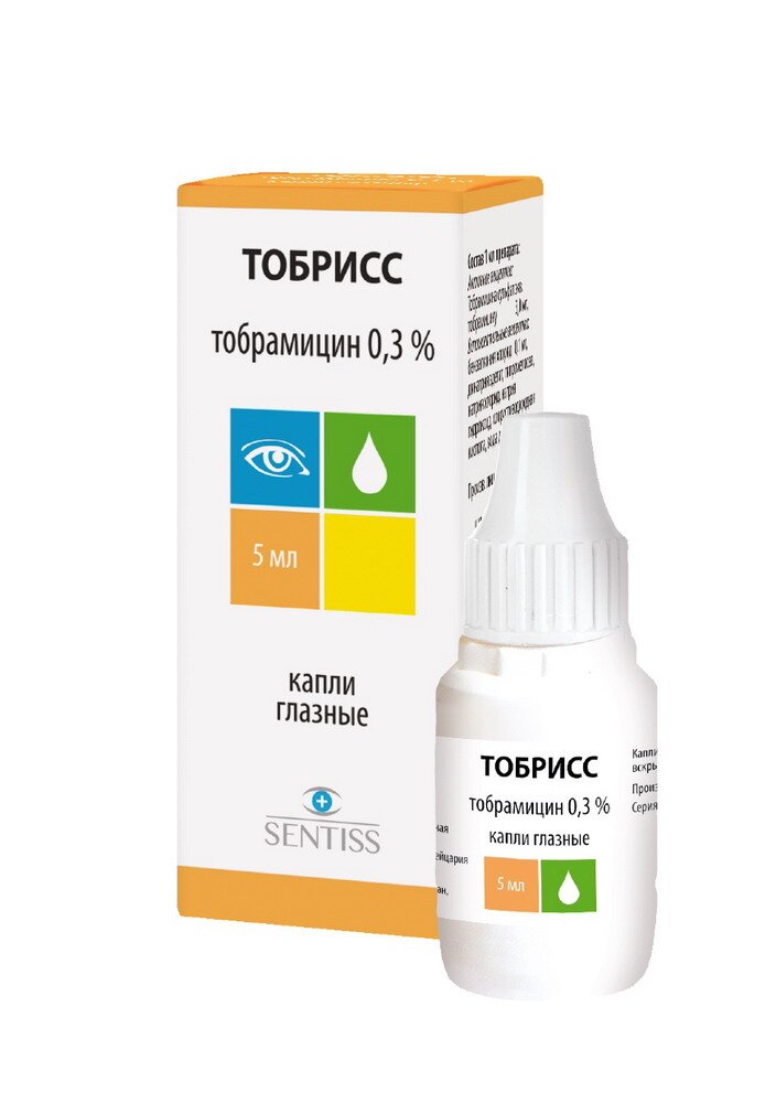 Тобрисс капли гл. 0.3% 5мл