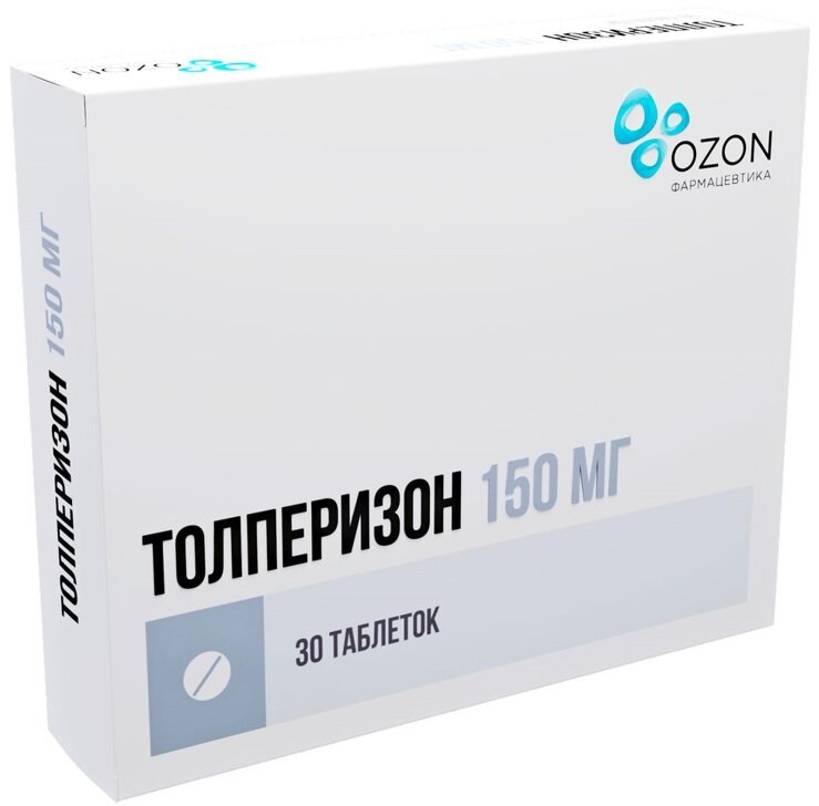 Толперизон таб. п/о 150мг №30